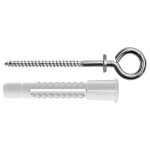 Tox-Dübel Chevilles à crochet Pirat Lenny-O 6x41 mm 4 Pièce/s