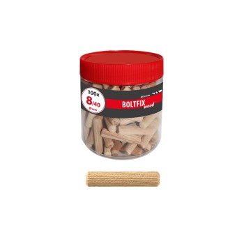 TOX Holzdübel Boltfix 8/40, 100 Stk TOX Holzdübel Boltfix 8/40, 100 Stk