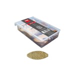 Tox-Dübel Chevilles plates en bois Biscuit Wood Miniset, 100 Pièce/s