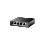 TP-Link TL-SG105PE:5Port PoE Gigabit Switch, 4xPoE, métal