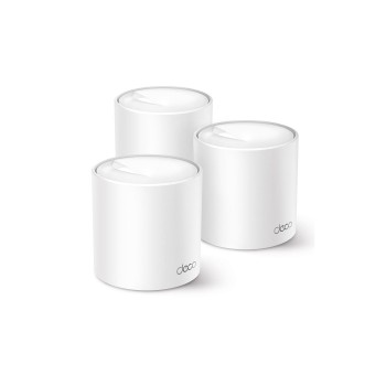TP-Link Deco X50: WiFi-6 Mesh 3-Set System, 574+2042Mbps, Beamforming, WPA3
