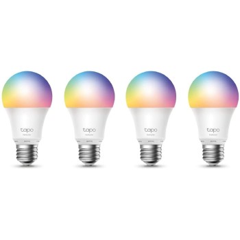 TP-Link Smart Bulb Tapo L530E, 4-Pack, Multi Color Smarte Lampe, E27 TP-Link Smart Bulb Tapo L530E, 4-Pack, Multi Color Smarte Lampe, E27