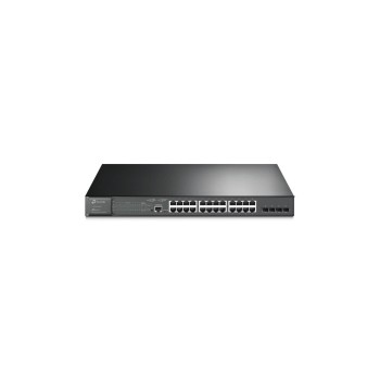 TP-Link TL-SG3428MP: 28 Port Managed Switch, 24xGE PoE+ Ports, 384W Budget, 4x SFP TP-Link TL-SG3428MP: 28 Port Managed Switch, 24xGE PoE+ Ports, 384W Budget, 4x SFP