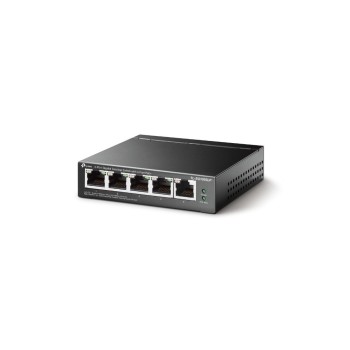 TP-Link TL-SG1005LP:5 Port Desk PoE+ Switch, 5x GE Ports, 4x PoE+, 40W PoE+ Budget TP-Link TL-SG1005LP:5 Port Desk PoE+ Switch, 5x GE Ports, 4x PoE+, 40W PoE+ Budget