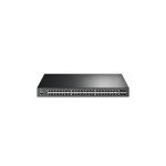TP-Link TL-SG3452XP: 52 Port Managed Switch, 48xGE POE+, 500Watt Budget, 4xSFP+