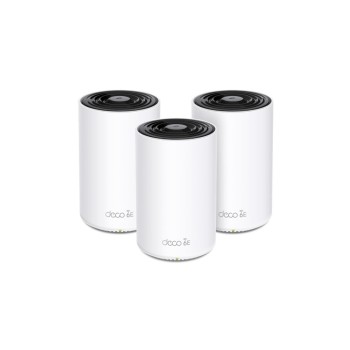 TP-Link Deco XE75 Pro  Mesh WiFi 6E 3er-Set, 574+2042+2042Mbps, 1x2.5GE. 2xGE