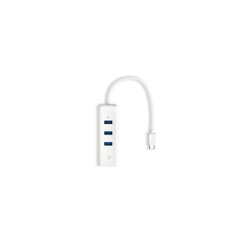 TP-Link UE330C: Gigabit USB-C Adapter, with 3 Port USB3.0 Type-A Hub TP-Link UE330C: Gigabit USB-C Adapter, with 3 Port USB3.0 Type-A Hub