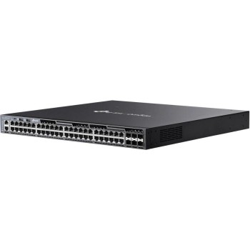 TP-Link SG6654XHP: Switch, 48GB PoE+ RJ45 Ports, 6x10G SFP+ TP-Link SG6654XHP: Switch, 48GB PoE+ RJ45 Ports, 6x10G SFP+