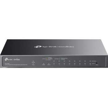 TP-Link ES210GMP Easy Managed Switch, 8Port PoE+ TP-Link ES210GMP Easy Managed Switch, 8Port PoE+