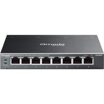 TP-Link ES208GP Easy Managed Switch, 8-Port PoE+