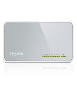 TP-Link TL-SF1008D: 8 Port Switch, Kunststoffgehäuse