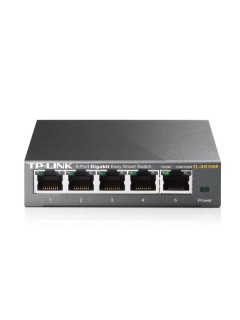 Occasion: TP-Link TL-SG105: 5Port Easy Smart Switch, 5x 10/100/1000Mbps RJ45-Ports Occasion: TP-Link TL-SG105: 5Port Easy Smart Switch, 5x 10/100/1000Mbps RJ45-Ports