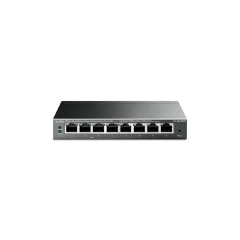 TP-Link TL-SG108PE, 8 Ports, Gigabit Switch, 4xPoE 15.4Watt, steeel, LEDs TP-Link TL-SG108PE, 8 Ports, Gigabit Switch, 4xPoE 15.4Watt, steeel, LEDs