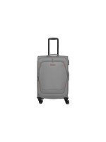 travelite UMBRIA Trolley M extensible 66 l Gris clair