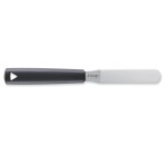 triangle Spatule avec angle 9 cm, Noir/Argenté