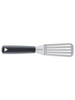 triangle Spatule avec angle fendu 12 cm, Noir/Argenté