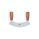 triangle Hachoir 18 cm Brun/Argenté