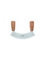 triangle Hachoir 18 cm Brun/Argenté