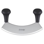triangle Hachoir 23 cm Noir/Argenté
