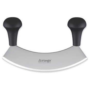 triangle Hachoir 23 cm Noir/Argenté triangle Hachoir 23 cm Noir/Argenté