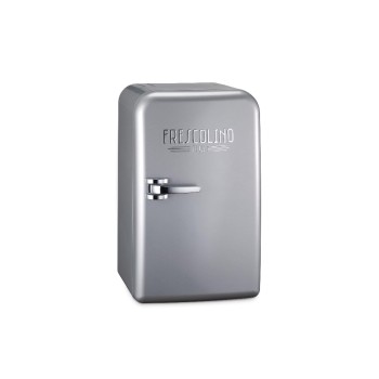 Trisa Mini Kühlschrank Frescolino Plus, 17l, Mobil, Griff, silber