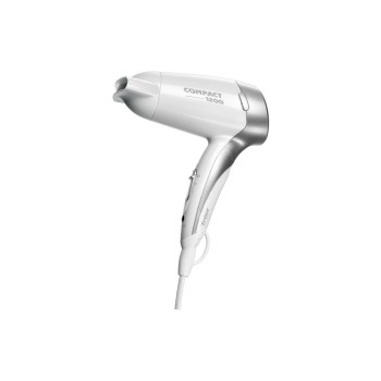 Trisa Reisehaartrockner Compact 1200, weiss/silber,2 Heiz-&Lüftstufen Trisa Reisehaartrockner Compact 1200, weiss/silber,2 Heiz-&Lüftstufen