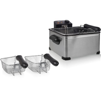 Tristar Friteuse FR-6949 1 kg, Acier inoxydable Tristar Friteuse FR-6949 1 kg, Acier inoxydable
