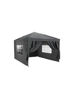 Tristar Pavillon avec parois latérales amovibles 3 x 4 m, anthracite