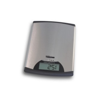 Tristar Küchenwaage KW-2435, Matt Steel, 5 kg
