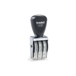 Trodat Tampons dateurs et de mots 1000 D 3 x 18 mm, allemand