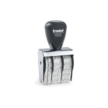 Trodat Tampons dateurs et de mots 1020 D 5 x 32 mm, allemand Trodat Tampons dateurs et de mots 1020 D 5 x 32 mm, allemand