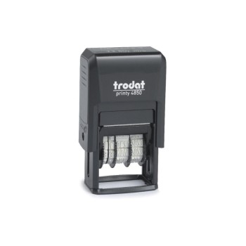 Trodat Tampons dateurs et de mots Printy 4850 4 x 26 mm Trodat Tampons dateurs et de mots Printy 4850 4 x 26 mm