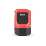 Trodat ID Protector Taschenstempel, red/black 