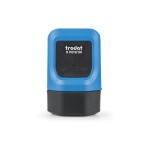 Trodat ID Protector Taschenstempel, blue/black 
