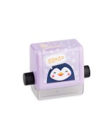 Trodat Tampon à rouleau Pingouin, Multicolore