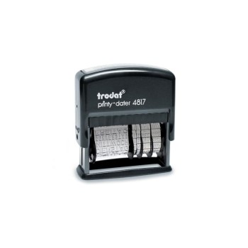 Trodat Tampon Printy-Dater 4817 Tampons de mots et de date Trodat Tampon Printy-Dater 4817 Tampons de mots et de date