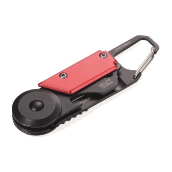 TROIKA Egon Mini Werkzeug, 5 Funktionen, rot/schwarz