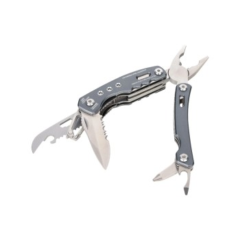 TROIKA Multifunktions-Werkzeug, 15 Funktionen, grau