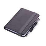 Troika Carnet de notes LILIPAD+LILIPUT A7, Vierge, Noir