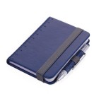 Troika Carnet de notes LILIPAD LILIPUT A7, Vierge, Bleu foncé