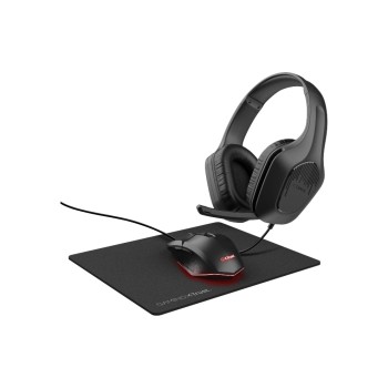 Trust GXT790 Gaming Paket 3-in1, Headset-Maus-Mauspad schwarz Trust GXT790 Gaming Paket 3-in1, Headset-Maus-Mauspad schwarz