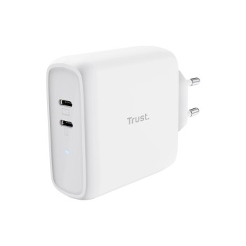 Trust Maxo USB-C 65W 2 Port white, 65W-white