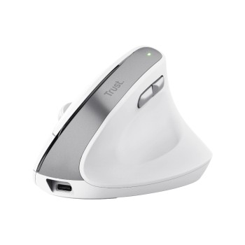 Trust mouse Bayo II ergonomisch wireless, USB-C-white