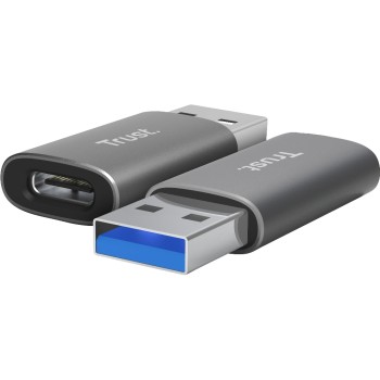 Trust Adaptateur USB Calyx Connecteur USB C - Connecteur USB A Trust Adaptateur USB Calyx Connecteur USB C - Connecteur USB A