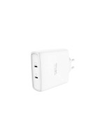 Trust Maxo USB-C 100W GaN 2 Port Wall Charg, weiss