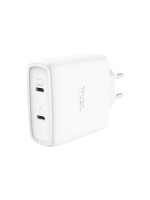 Trust Maxo USB-C 65W GaN 4 Port Wall Charg, weiss