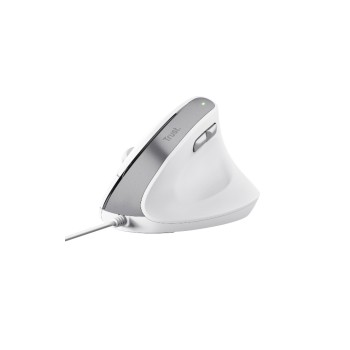 Trust mouse Bayo II Ergonomic, white