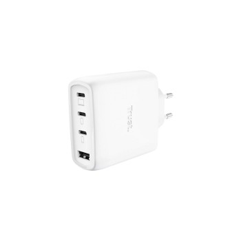 Trust Maxo USB 65W GaN 4 Port Wall Charg, white