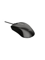 Trust Souris Basique Noir, optique, filaire, connexion USB