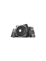 Trust Tytan 2.1 Speaker Set, 60 Watt RMS, Subwoofer aus Holz